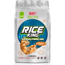 SSN Sports Style Nutrition SuperFood Rice King 1000 Gr Aromalı Pirinç Unu ( Karamel ve Kurabiye )