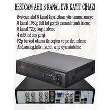 Bestcam 8 Kameralı Set 5 Mega Piksel Sony Lensli Full Hd Gece Görüşlü Güvenlik Kamera Seti 500 GB Hard Disk