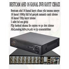 Bestcam 10 Kameralı Set 5 Mega Piksel Sony Lensli Full Hd Gece Görüşlü Güvenlik Kamera Seti 500 GB Hard Disk