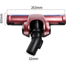 Smooth Tüm 32MM Iç Çaplı Elektrikli Süpürge Fırçası Için Elektrikli Süpürge Kafası (Yurt Dışından)