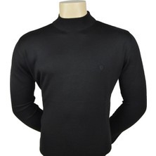 Sabri Özel Erkek Yarım Balıkçı Basıc Kazak