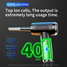 Smooth Araba Elektrikli Süpürge 290000PA Güçlü Emişli Elektrikli Süpürge B (Yurt Dışından)