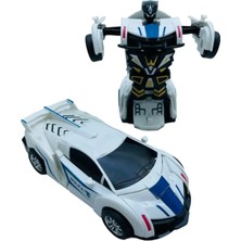 Brother Toys Robota Dönüşen Polis Arabası Lamborghini Oyuncak Transformers Bugatti Robot Araba