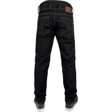 The Biker Jeans City Biker Cold Killer Black Korumalı Motosiklet Kot Pantolonu