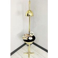 Karanfil Gold Tek Sehpalı Lambader