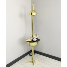 Karanfil Gold Tek Sehpalı Lambader