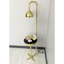 Karanfil Gold Tek Sehpalı Lambader