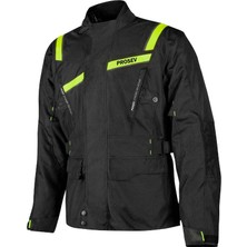 Prosev 5217 Stelvio 4 Mevsim Uzun Mont (Siyah-Sarı)