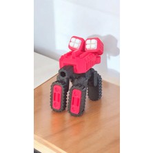 3DŞehri Paletli Gezgin Asker - Robot Ordusu - Hareketli Eklemler