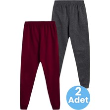 Tezzgelsin Çocuk Beli Lastikli Jogger Eşofman Altı 2'li Set