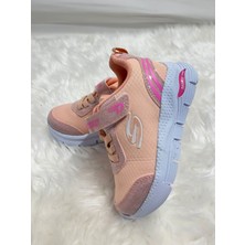 Best Shoes Kız Çocuk Pembe Simli Spor Ayakkabı