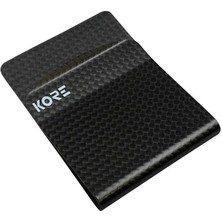 Kore Essentials Ince Taktikal Cüzdan + Carbon FibeR Para Klipsi