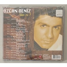 Özcan Deniz Yalan Mı CD (Jelatininde Sıfır 1997 Prestij Müzik Orjnal Dönem Baskı Cd)