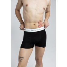 Bacchus Couture 3'lü Yumuşak ve Nefes Alabilir Pamuklu Erkek Boxer - Şık ve Rahat Iç Giyim Seti