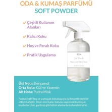 Roa Bitkisel Soft Powder Oda ve Kumaş Parfümü 500 ml