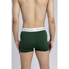 Bacchus Couture 3'lü Yumuşak ve Nefes Alabilir Pamuklu Erkek Boxer - Şık ve Rahat Iç Giyim Seti