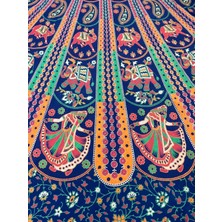 Madame Lucid Anvelop Etnik Desenli  Cotton Hint Bohem Etekler
