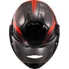 Ls2 Advant x Karbon Future Kırmızı Kask