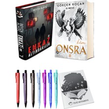 Onsra Kam Ciltli ve Enkaz Altındakiler 2 Ciltli Beyza Alkoç 2'li Set + Hediyeli