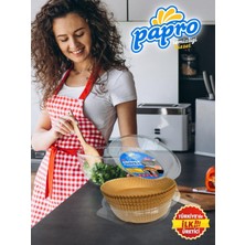 Papro Airfryer Pişirme Kağıdı,fritöz Yağlı Kağıdı Avantajlı Paket  4 Al 3 Öde 25'li 16*16 X4 ADET TOPLAM 100 ADET