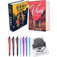 Visal Ahu Döngüsü Ciltli ve 3391 Kilometre Ciltli Beyza Alkoç 2li Set