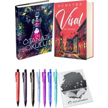 Visal Ahu Döngüsü Ciltli ve Ephesus Ötanazi Okulu 2 Ciltli Maral Atmaca 2li Set