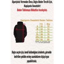 Kedilerin Annesi Baskılı, 3 Ipl. Şardonlu, Içi Polar, Çok Kalın, Kapüşonlu Hoodie