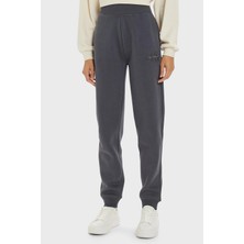 Calvin Klein Pamuklu Relaxed Fit Yüksek Bel Lastikli Paça Jogger Pantolon J20J223590BAN Bayan Pantolon J20J223590 Ban
