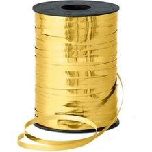 Partici Metalik Altın Rafya 8mm