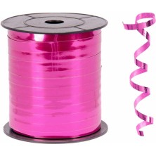 Partici Metalik Fuşya Rafya 8mm