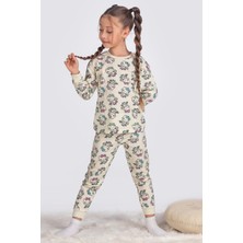 Minik Dolap  Pamuk Hello Kitty Kız Çocuk Pijaması