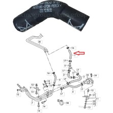 OEK 7H0815985 VW TRANSPORTER SOGUTMA BORU HORTUMU AUDI-SKODA-SEAT