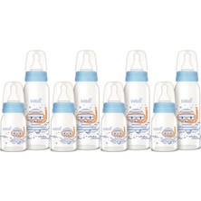 Bebsi Cam Biberon Seti Mavi (250ML+125ML) (4 Lü Set)