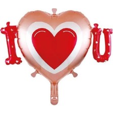 Partici I Love You Folyo Balon 80X62