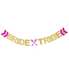 Partici Altın Simli Bride Tribe Banner