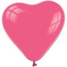 Partici Pembe Kalp Balon 5'li Paket