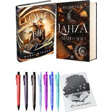 Lahza 1 Mah ve Şer Ciltli ve Ephesus Öyle Bir Uğradım Ciltli Maral Atmaca 2'li Set + Hediyeli