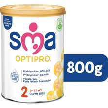 Sma Optipro 800GR No:2 Devam Sütü (6-12 Ay) (5 Li Set)