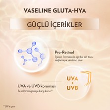 Vaseline Gluta Hya Serum Etkili Uv Losyon Leke Karşıtı ve Aydınlatıcı 200 ml