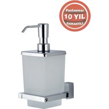 Çelik Banyo Paslanmaz Pirinç Swwor Montajlı Sıvı Sabunluk