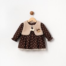 Mary Puantiyeli Bolerolu Bebek Elbise