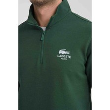 Lacoste Basıc Nefti Yarım Fermuar Regular Fit
