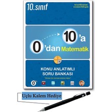 Tonguç Akademi 10. Sınıf 0'dan 10'a Matematik Konu Anlatımlı Soru Bankası