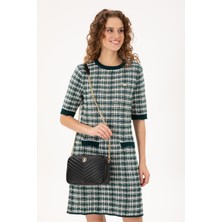 U.S. Polo Assn. Kadın Siyah Zincir Askılı Çapraz Çanta 50300327-VR046