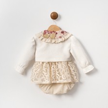Cumino Butterflykız Bolerolu  Kız Bebek Romper