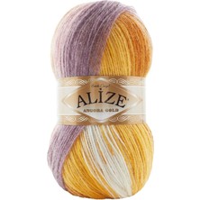 Alize 5 Adet Angora Gold Batik El Örgü İpi 7921