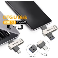 Kodak Type C ve  USB 3.2  Flash Bellek  Otg Çift Giriş Premium