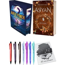 Aşiyan 2 Divane Ciltli ve Arlo Finch Ayışığı Gölü Ciltli John August 2'li Set + Hediyeli