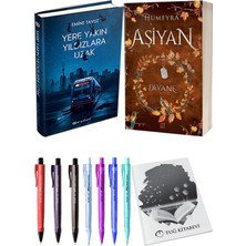 Aşiyan 2 Divane Ciltli ve Yere Yakın Yıldızlara Uzak Ciltli Emine Tavuz 2'li Set + Hediyeli