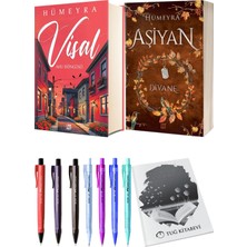 Aşiyan 2 Divane Ciltli ve Visal Ahu Döngüsü Ciltli Hümeyra 2'li Set + Hediyeli